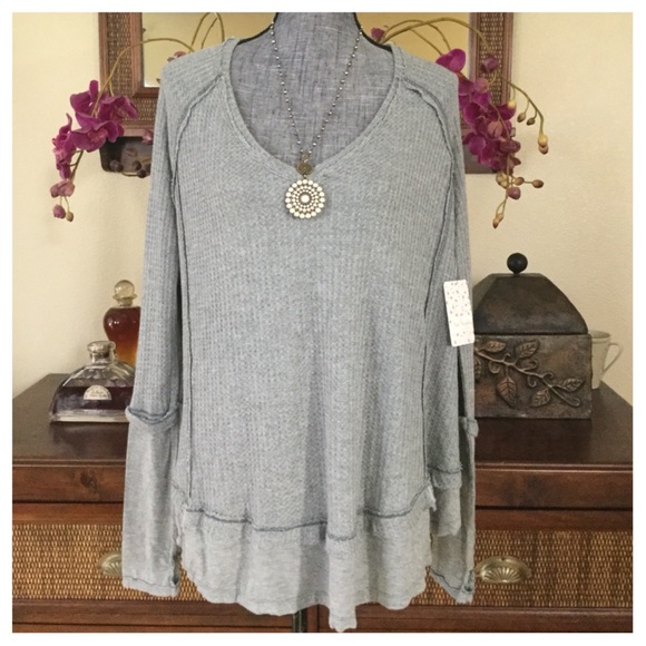 Free People Laguna Thermal Top.  NWT. - Picture 4 of 8